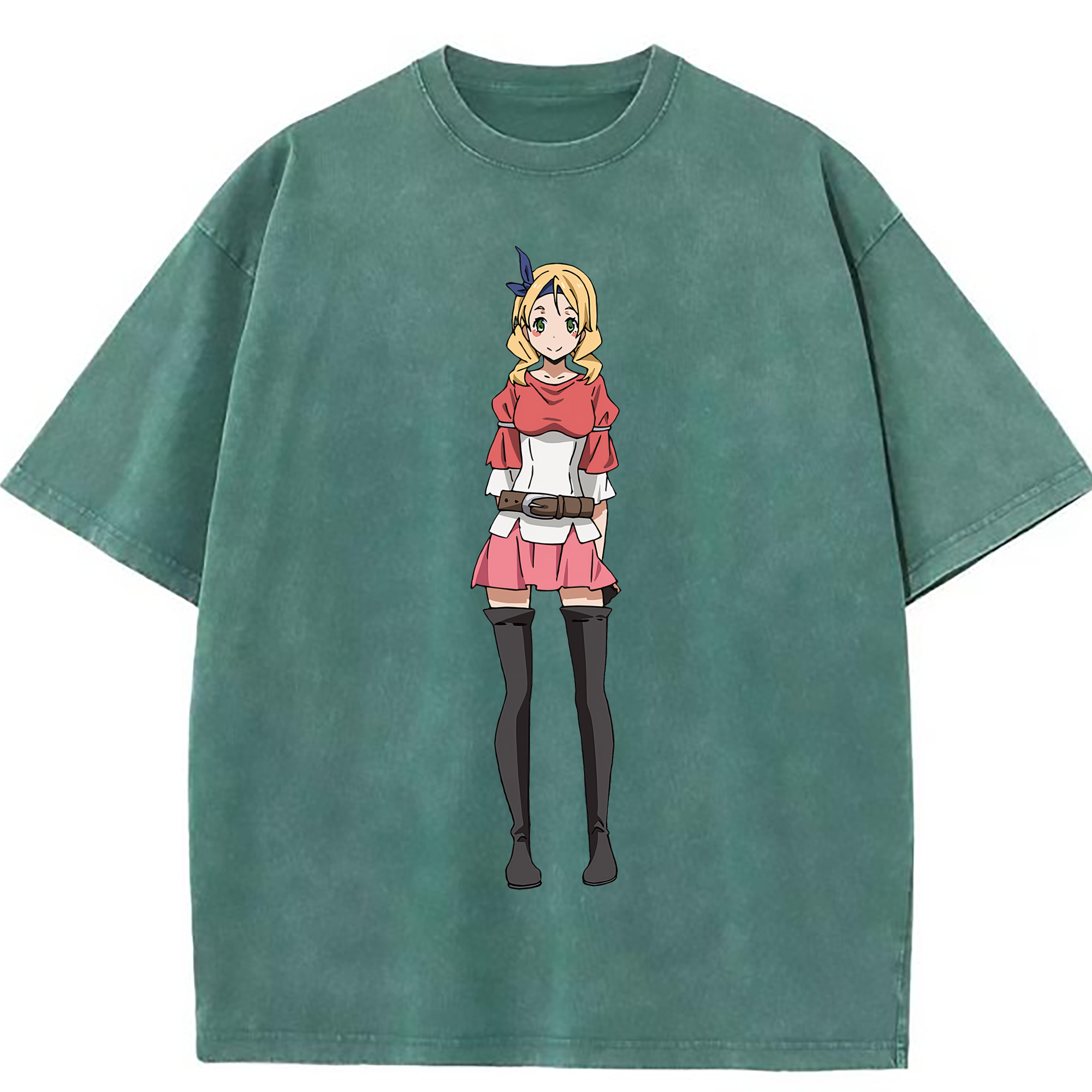 （画像用） 転スラ Regarding Reincarnated to Slime 綿100% ヴィンテージ風 半袖Tシャツ（フロントプリント）